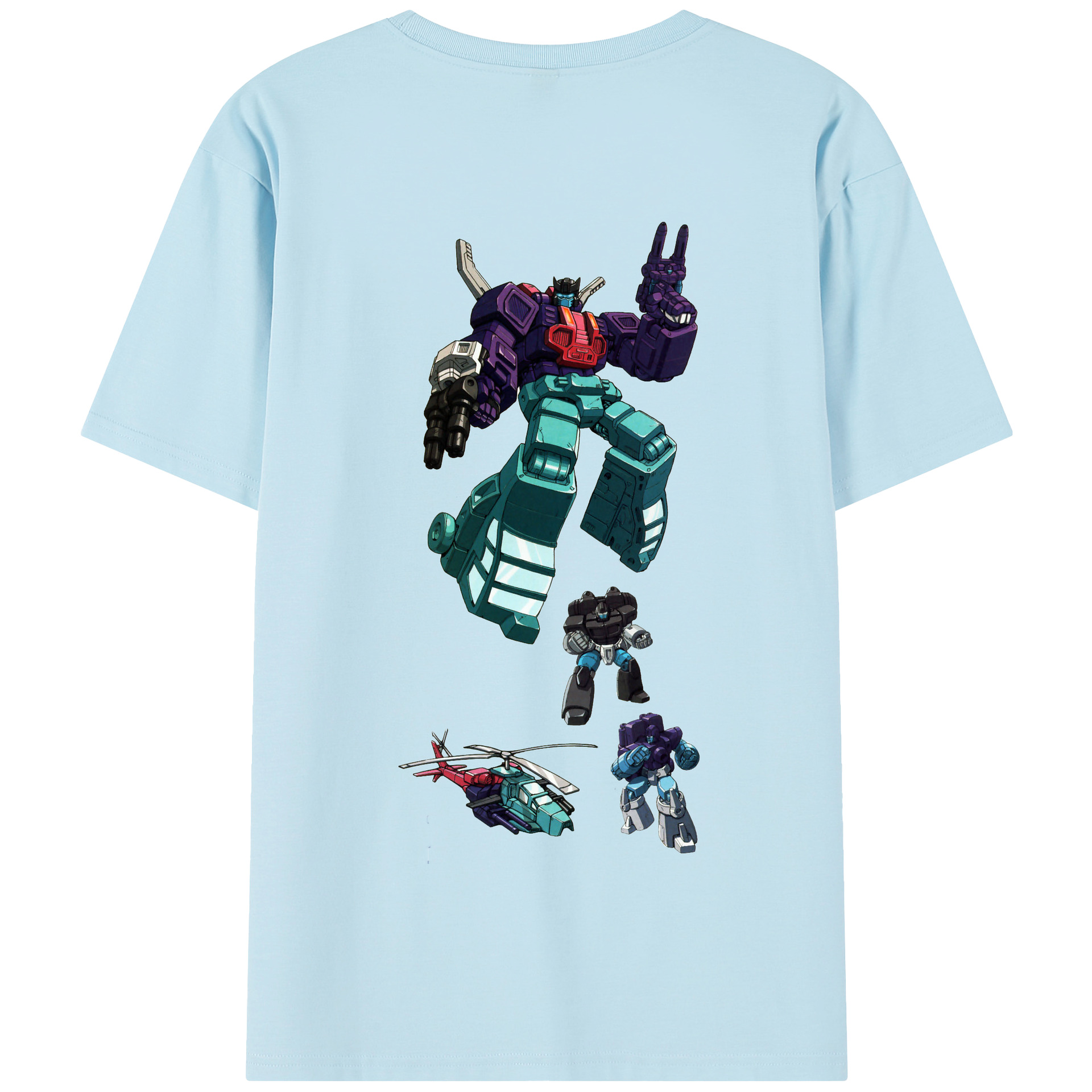 （画像用）  綿100％半袖Tシャツ（背面プリント）